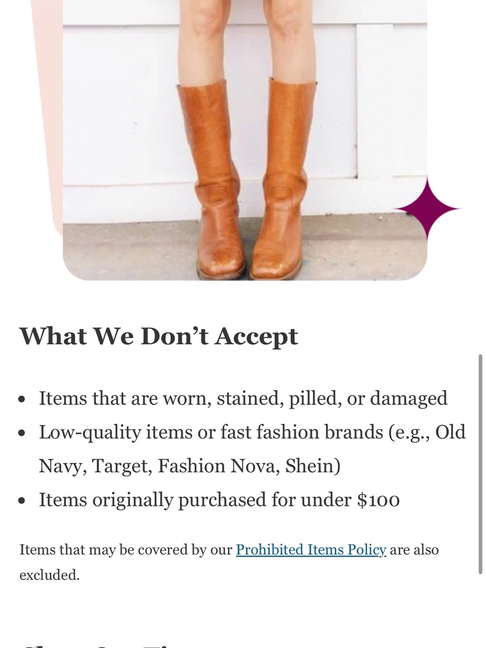 Poshmark Consignment Program - Please Read - Picture 2 of 3